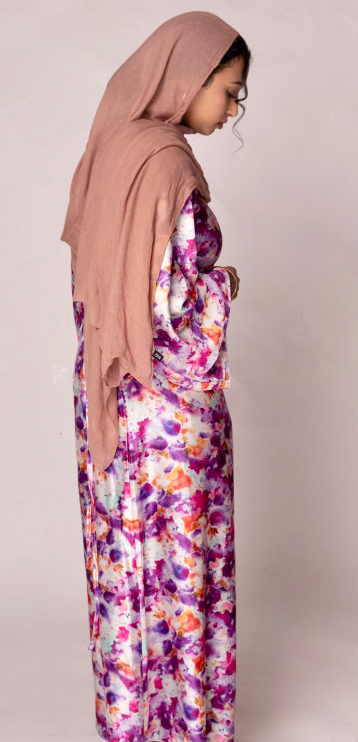 Blossom Satin  Dress