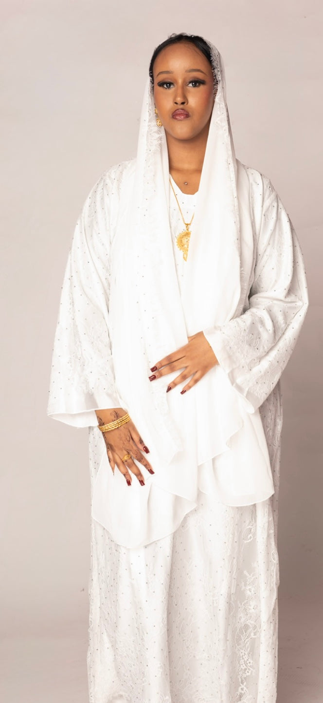 Lace Stone White