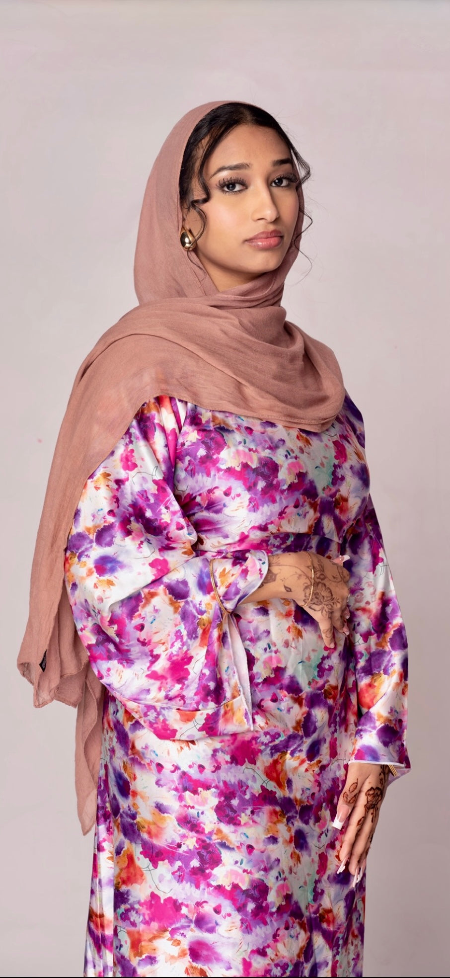 Blossom Satin  Dress
